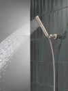 DELTA Universal Showering Components 2-Setting Hand Shower with ProClean Spray — Lumicoat® Stainless