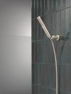 DELTA Universal Showering Components 2-Setting Hand Shower with ProClean Spray — Lumicoat® Stainless