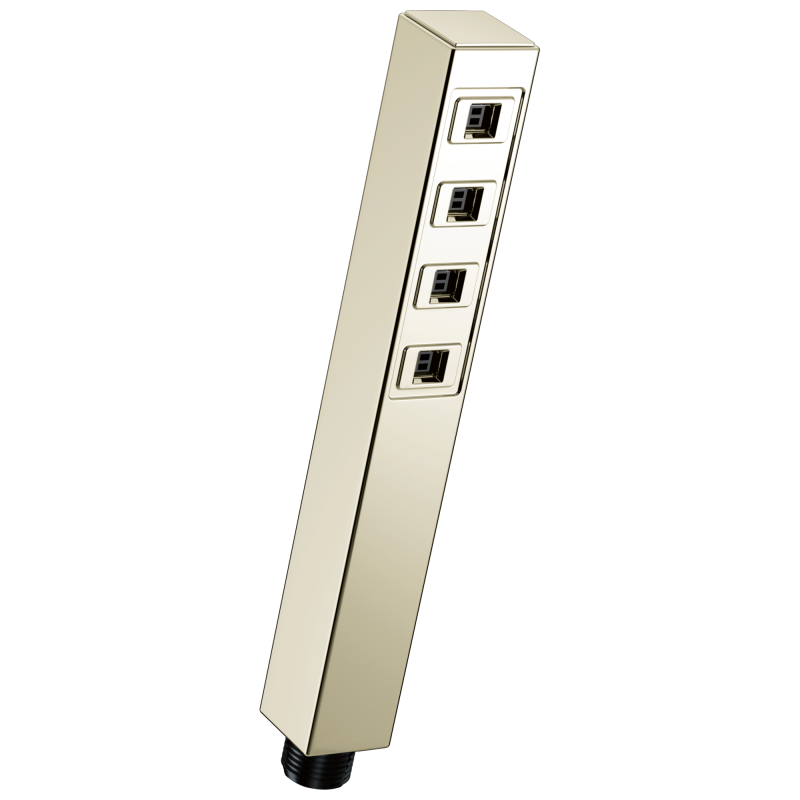 DELTA Universal Showering Components H2OKINETIC Single-Setting Hand Shower — Lumicoat® Polished Nickel