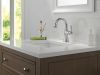 DELTA Cassidy Single Handle Pull-Down Bathroom Faucet — Chrome