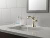 DELTA Cassidy Single Handle Bathroom Faucet — Polished Nickel