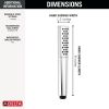 DELTA Universal Showering Components Premium Single-Setting Hand Shower — Lumicoat® Chrome