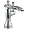 DELTA Cassidy Single Handle Channel Bathroom Faucet — Chrome