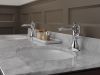 DELTA Cassidy Single Handle Channel Bathroom Faucet — Chrome