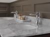 DELTA Cassidy Single Handle Channel Bathroom Faucet — Chrome