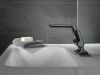 DELTA Pivotal Single Handle Bathroom Faucet — Matte Black