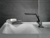DELTA Pivotal Single Handle Bathroom Faucet — Matte Black