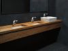 DELTA Pivotal Single Handle Vessel Bathroom Faucet — Lumicoat® Chrome