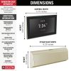 DELTA Universal Showering Components Unilateral Digital Steam Package — Lumicoat® Polished Nickel