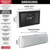 DELTA Universal Showering Components Unilateral Digital Steam Package — Lumicoat® Chrome