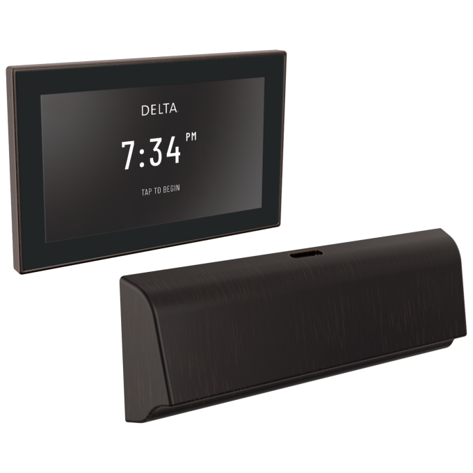 DELTA Universal Showering Components Unilateral Digital Steam Package — Venetian Bronze