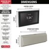 DELTA Universal Showering Components Unilateral Digital Steam Package — Lumicoat® Stainless