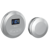 DELTA Universal Showering Components Round Steam Package — Lumicoat® Chrome