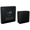 DELTA Universal Showering Components Square Steam Package — Matte Black