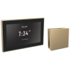 DELTA Universal Showering Components Square Digital Steam Package — Lumicoat® Champagne Bronze