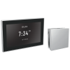 DELTA Universal Showering Components Square Digital Steam Package — Lumicoat® Chrome