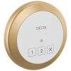 DELTA Universal Showering Components Round Exterior Steam Control — Lumicoat® Champagne Bronze