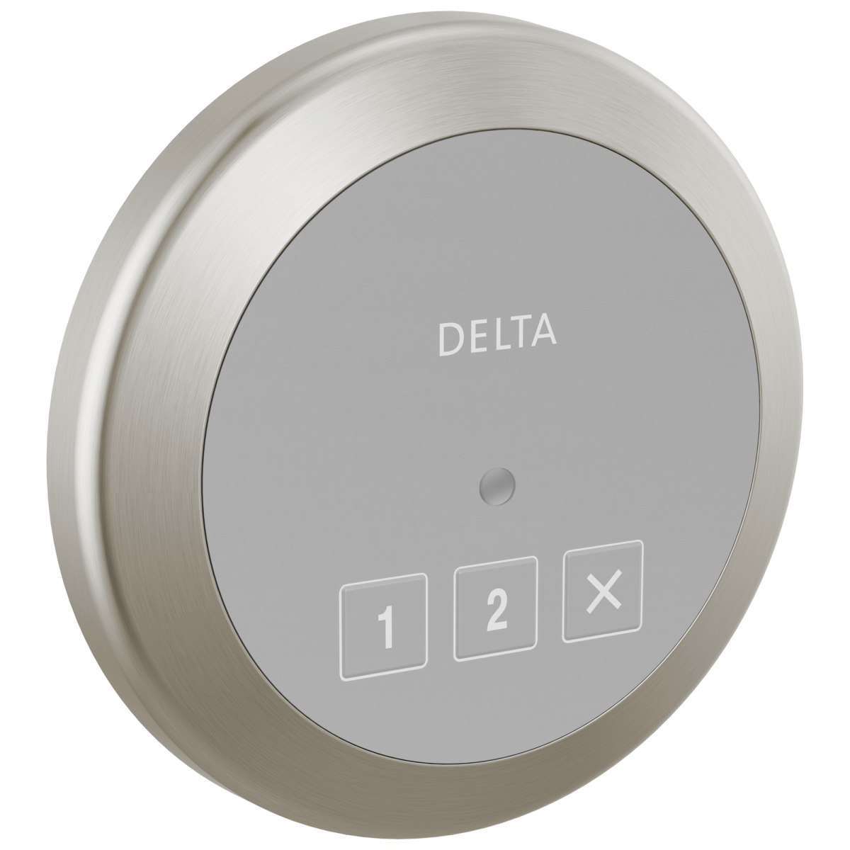 DELTA Universal Showering Components Round Exterior Steam Control — Lumicoat® Stainless