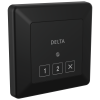 DELTA Universal Showering Components Square Exterior Steam Control — Matte Black