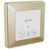 DELTA Universal Showering Components Square Exterior Steam Control — Lumicoat® Polished Nickel
