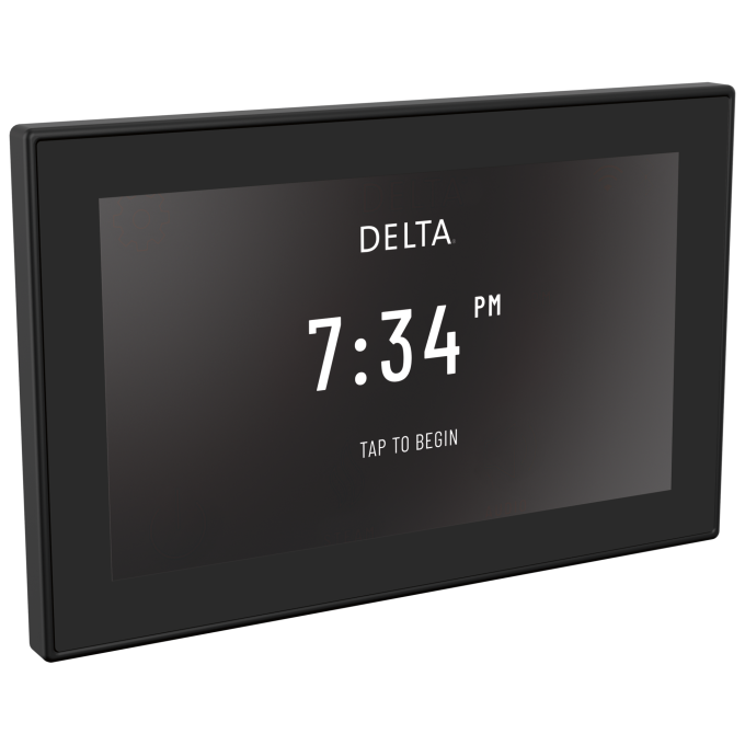 DELTA Universal Showering Components Digital Interface — Matte Black