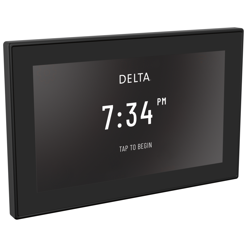 DELTA Universal Showering Components Digital Interface — Matte Black