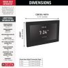 DELTA Universal Showering Components Digital Interface — Matte Black
