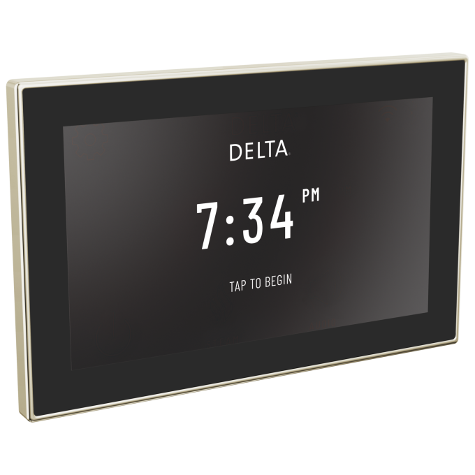 DELTA Universal Showering Components Digital Interface — Lumicoat® Polished Nickel