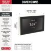 DELTA Universal Showering Components Digital Interface — Lumicoat® Polished Nickel