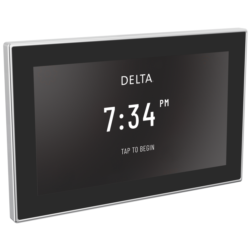 DELTA Universal Showering Components Digital Interface — Lumicoat® Chrome