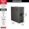 DELTA Universal Showering Components SteamScape 7.5kW Steam Generator - 240V 1ph — Not Applicable