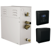 DELTA Universal Showering Components SimpleSteam Kit - 7.5kW — Matte Black