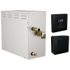 DELTA Universal Showering Components SimpleSteam Kit - 15kW — Matte Black
