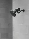 DELTA Universal Showering Components H2OKINETIC 5-Setting Contemporary Raincan Shower Head — Matte Black