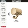DELTA Clarifi Premium Shower Filter Attachment — Champagne Bronze