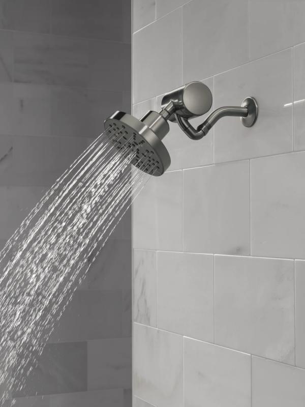 DELTA Clarifi Premium Shower Filter Attachment — Black Stainless