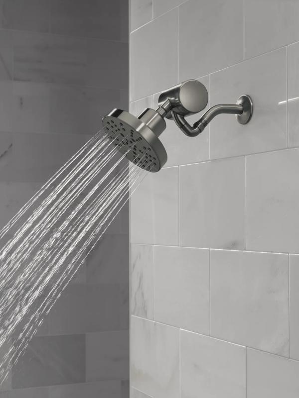 DELTA Clarifi Premium Shower Filter Attachment — Black Stainless