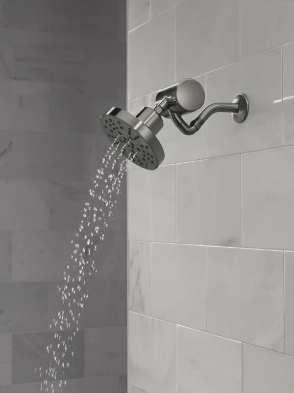 DELTA Clarifi Premium Shower Filter Attachment — Black Stainless