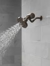 DELTA Universal Showering Components H2OKINETIC 5-Setting Contemporary Raincan Shower Head — Venetian Bronze