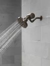 DELTA Universal Showering Components H2OKINETIC 5-Setting Contemporary Raincan Shower Head — Venetian Bronze