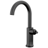 BRIZO Kintsu Bar Faucet with Arc Spout - Less Handle — Matte Black
