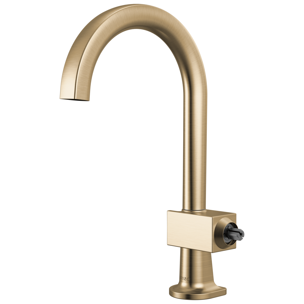 BRIZO Frank Lloyd Wright Bar Faucet with Arc Spout - Less Handle — Luxe Gold