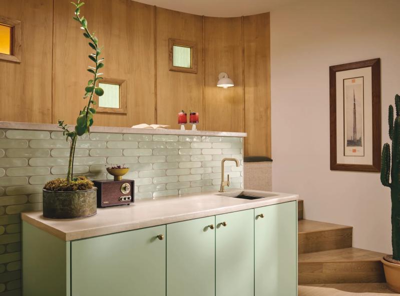 BRIZO Frank Lloyd Wright Bar Faucet with Square Spout - Less Handle — Luxe Gold