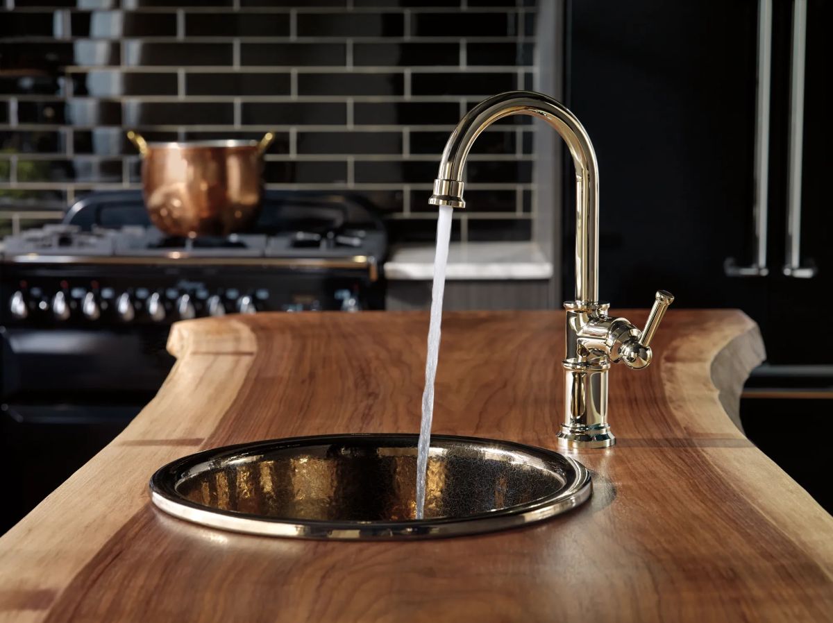BRIZO Artesso Bar Faucet — Polished Nickel