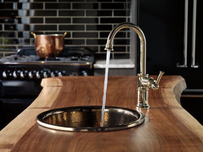 BRIZO Artesso Bar Faucet — Polished Nickel