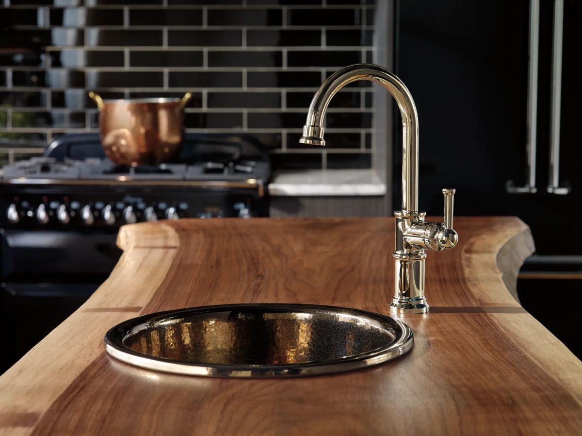 BRIZO Artesso Bar Faucet — Polished Nickel