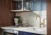 BRIZO Invari Drawer Knob — Polished Gold