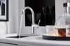 BRIZO Odin Bar Faucet Metal Lever Handle Kit — Chrome