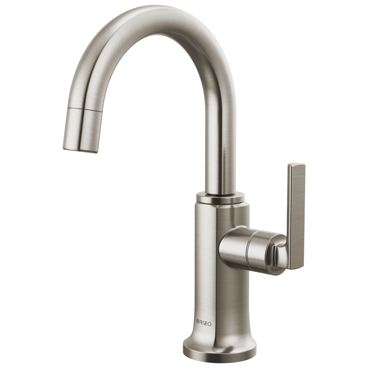 BRIZO Kintsu Beverage Faucet with Arc Spout — Lumicoat® Stainless