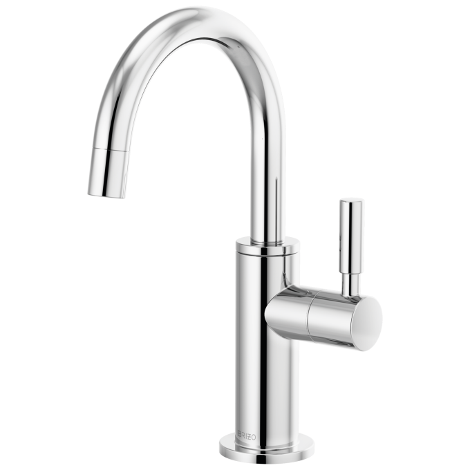 BRIZO Odin Beverage Faucet with Arc Spout — Chrome
